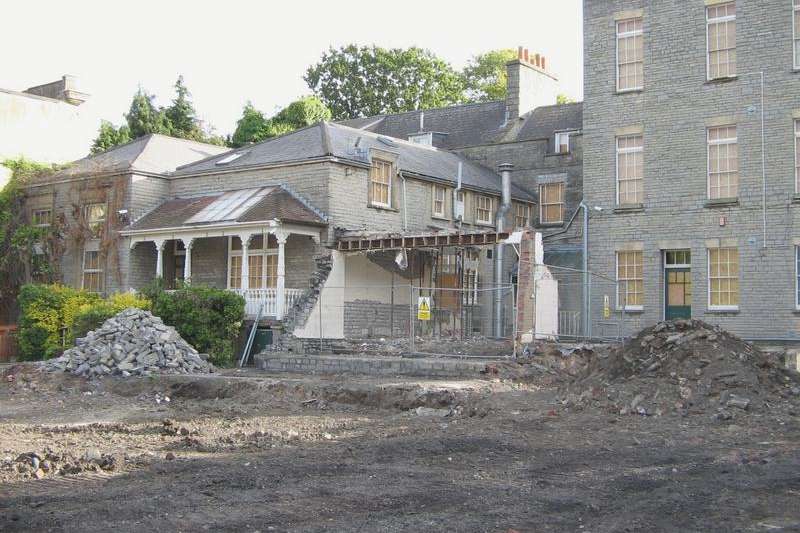 View of the Back of the Convent