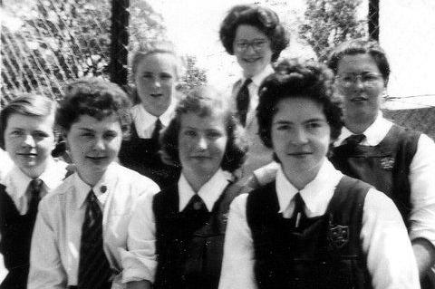 1957 St. Teresa's school group photo