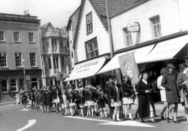 Pupils at the Pilgrimage